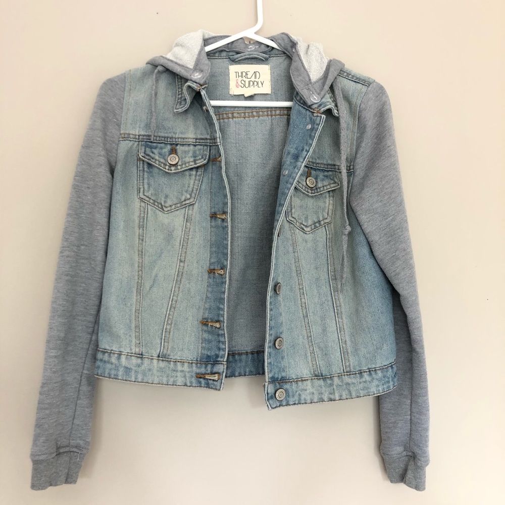 Thread and Supply Denim Jacket / Sweater S
